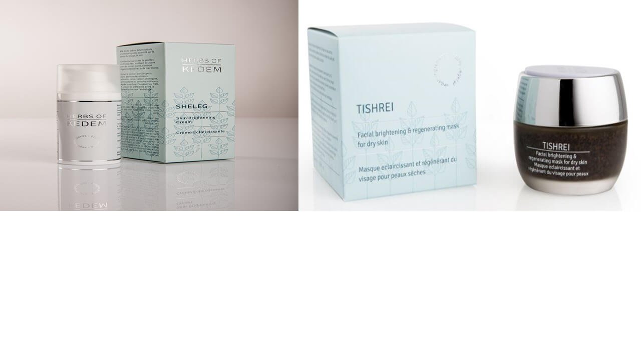 Rejuvenating & Brightening face mask for mature skin Herbs of Kedem