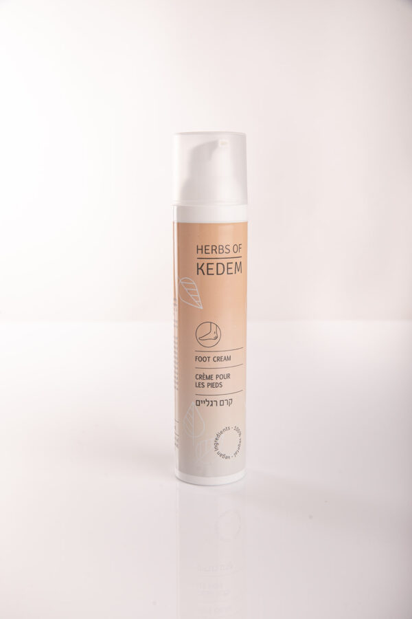קרם רגליים  HERBS OF KEDEM FOOT CREAM