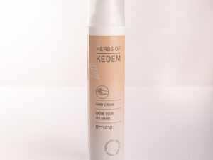 קרם ידיים HERBS OF KEDEM HAND CREAM  עם צמח דם המכבים האיטלקי