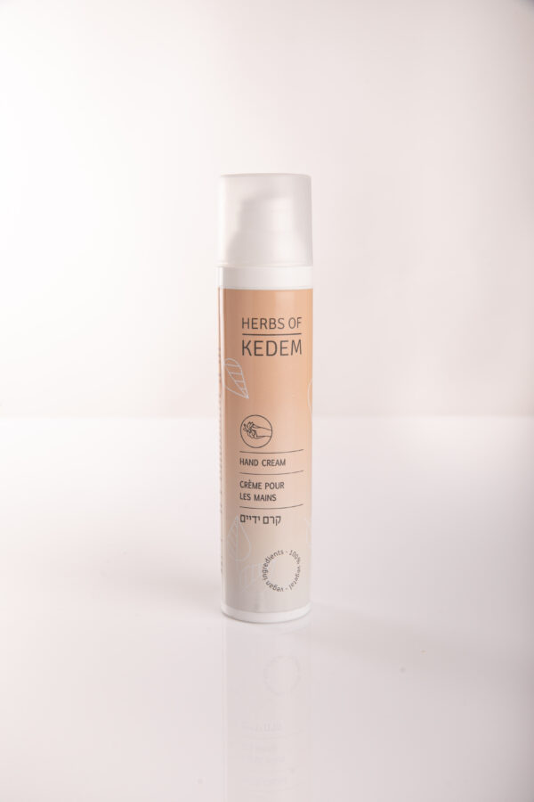 קרם ידיים HERBS OF KEDEM HAND CREAM  עם צמח דם המכבים האיטלקי