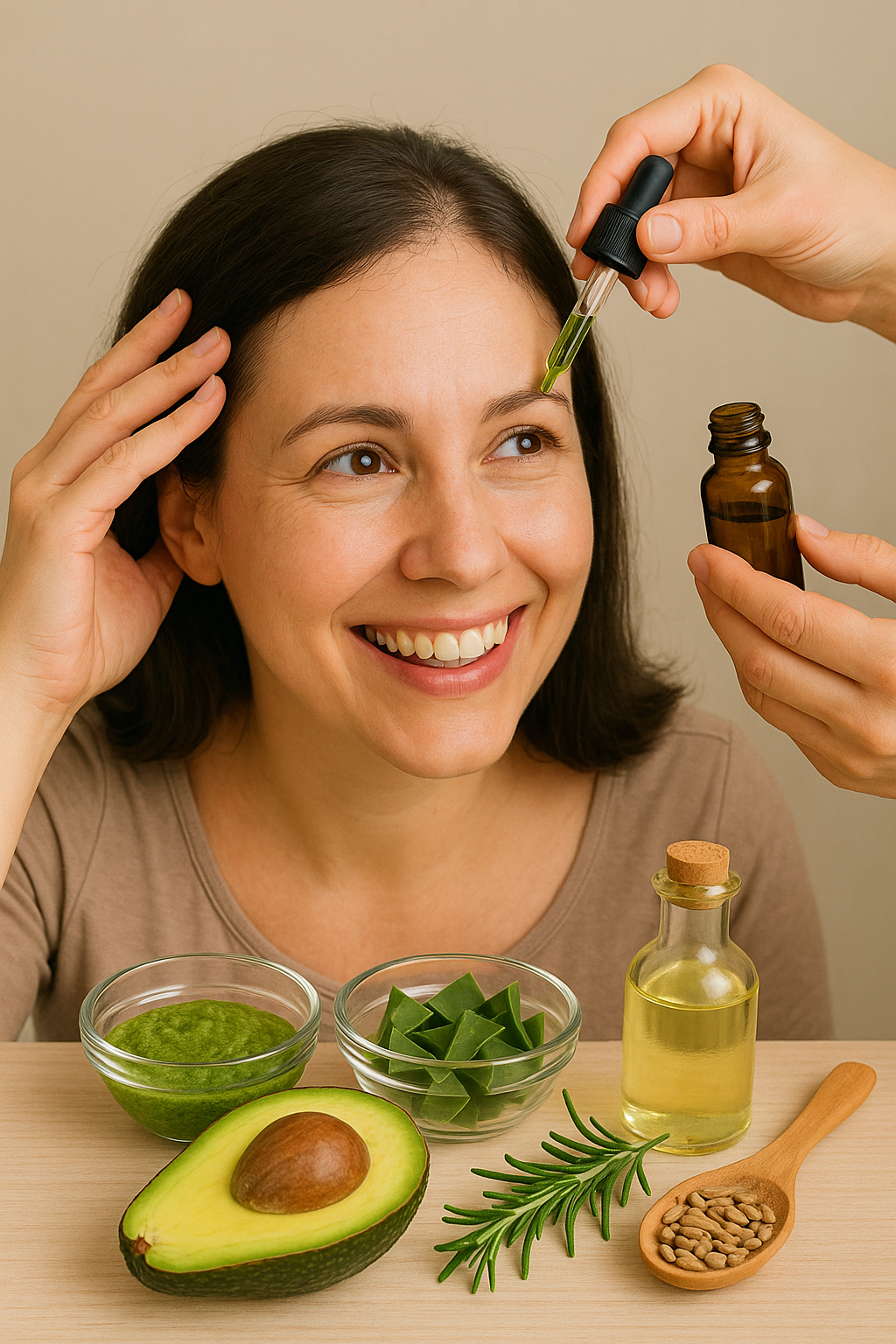 טיפול טבעי בנשירת שיער